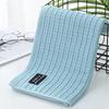 1Pc 35x75cm Simple Solid Color Cotton Breathable Soft Absorbent Adult Bathroom Hand Towel