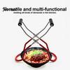 Canning Jar Grabber Tool Stainless Steel Tongs, Multipurpose Kitchen Lifter Plate Bowl Safe Handling Gripper, Non Slip Heat Resistant Clamp