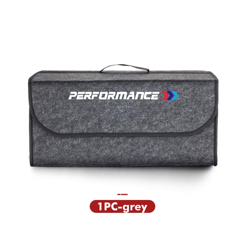 XZFG7 Universal Car Trunk Storage Box Portable Travel Organizer Bag For BMW Performance M Alpina E71 E83 F30 M6 F01 F20 X1 X2 X3