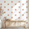 6Pcs Wall Decals, Chrysanthemum Pattern Wall Stickers, Self-Adhesive Removable Waterproof Scratch-Resistant Wall Decals for Kids Rooms