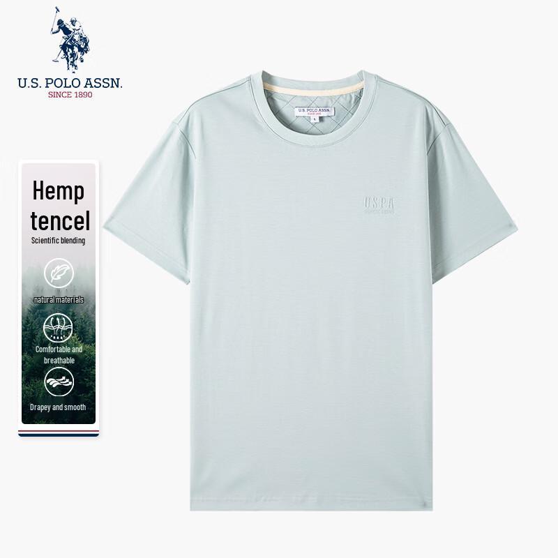 US POLO ASSN Men s Lyocell Blend Cool-Feel T-Shirt L 4980₽