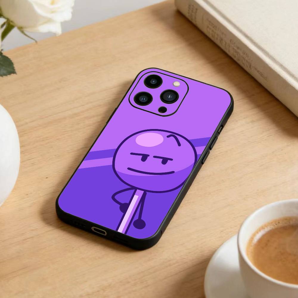 B-Bfdi C-Battle Phone Case For iPhone 17 16 15 14 13 12 Max Plus Silicone Black Cover