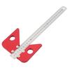 45/90 Degree Center Finder Tool Aluminum Alloy Center Scribe  Woodworking Layout and Marking