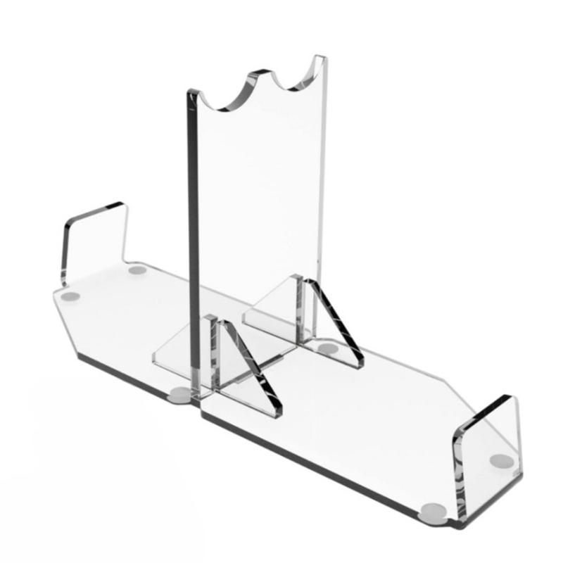 Display Holder Acrylic Lightsaber Display Stand Desktop Decorative Display Stand with Antiskid Pad Sword Holder X3UC