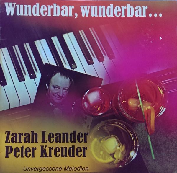 

LP Record ZARAH LEANDER PETER KREUDER Wunderbar Wunderbar... Unvergesse EDT502 Elite Special Germany Pop Used