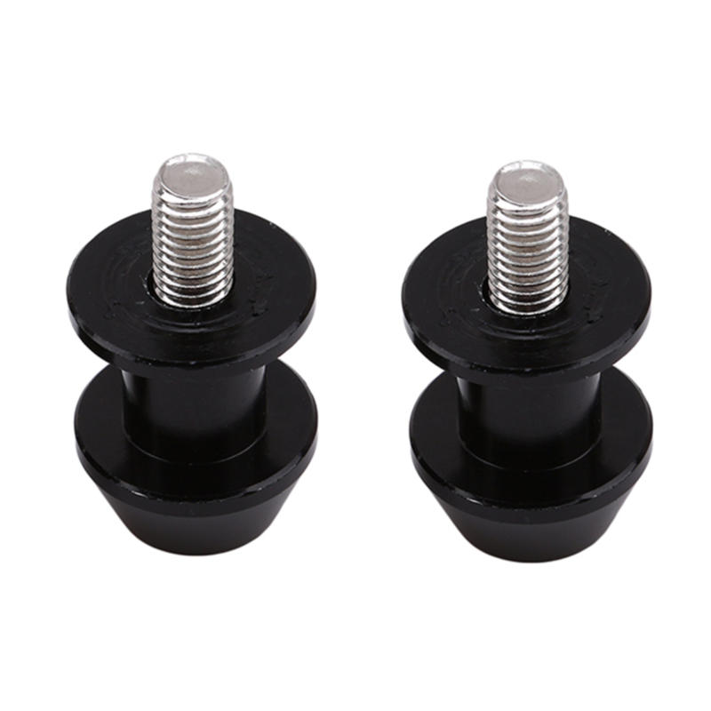 2Pcs 8/10mm Aluminum Motorcycle Swingarm Stand Spools Slider Screw Stand High Quality Durable Swingarm Motorcycle Accessory