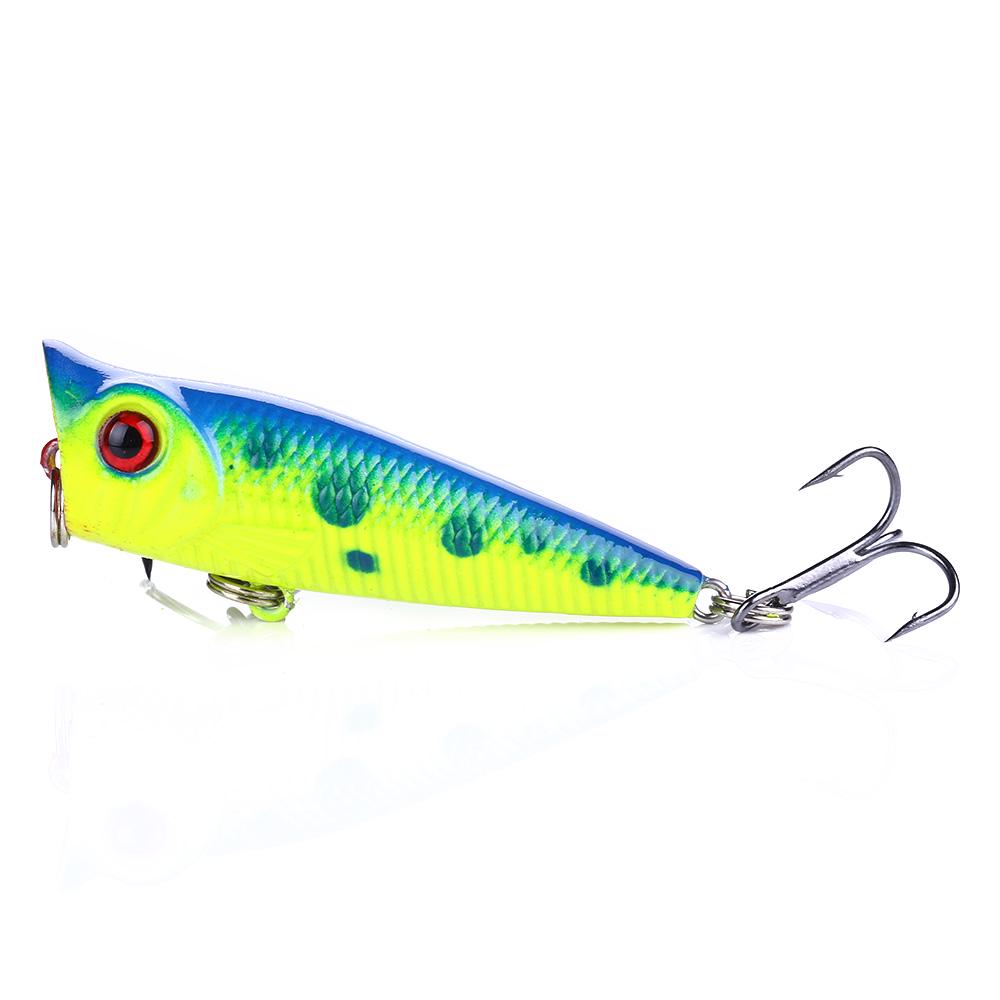 Fishing Lures Outdoor Pencil Lures Set Popper Lure 5CM 4.9G Artificial Hard Bait for Fishing 5PCS/set