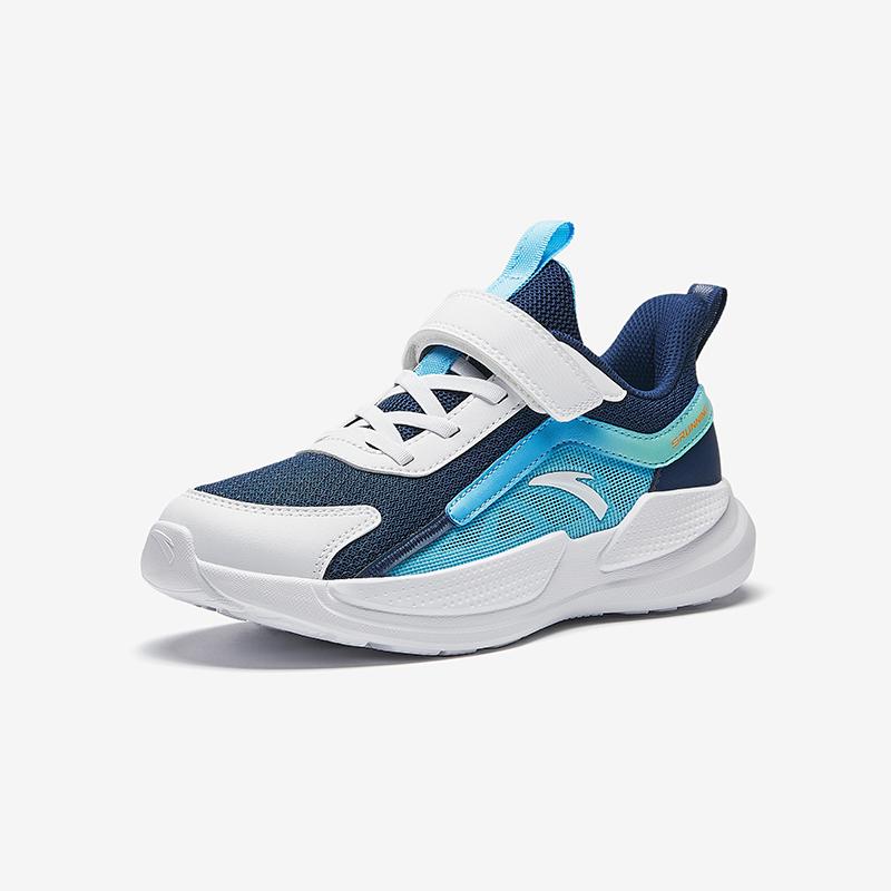 Anta Kids Synthetic Leather Fabric Fashion Versatile Trend Lightweight Shock Absorbing Breathable Low Top Running Shoes Kids Sneaker A12515503