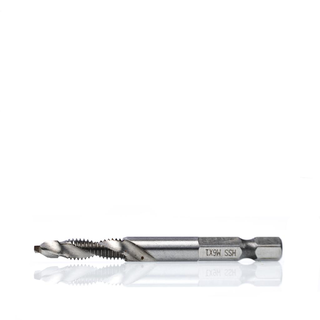 Set Of 6 Tapping Drills M3-M8 In A Silver Case