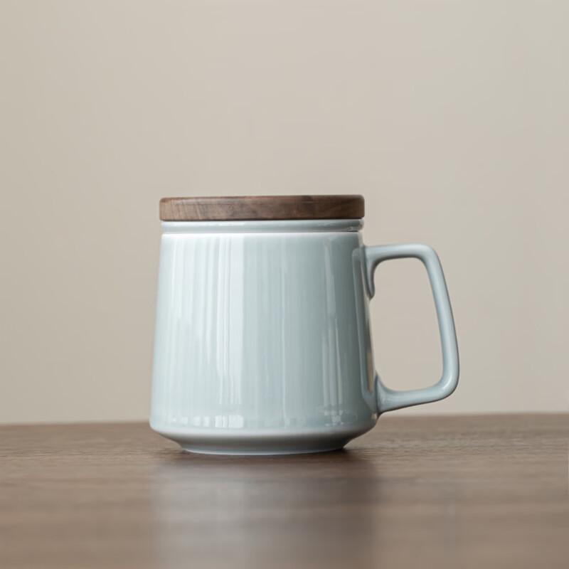 Qitai Ceramic Tea Infuser Mug