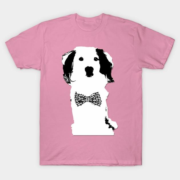 T Shirt Women Awesome Dog With Bowtie Harajuku Print Kawaii Tshirt Summer Short Sleeve Female T-Shirt Top Tee