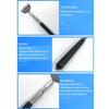 2Pcs Long Handle Back Scratcher Stainless Steel Portable Scratcher Telescopic Scratcher  Daily Use