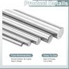 uxcell Set 304 Stainless Steel Rods 12mm x 153mm Solid Metal Shafts Round Bars for Model DIY Metalworking 5-Piece Lathes, Airplanes, Cars, Boats,