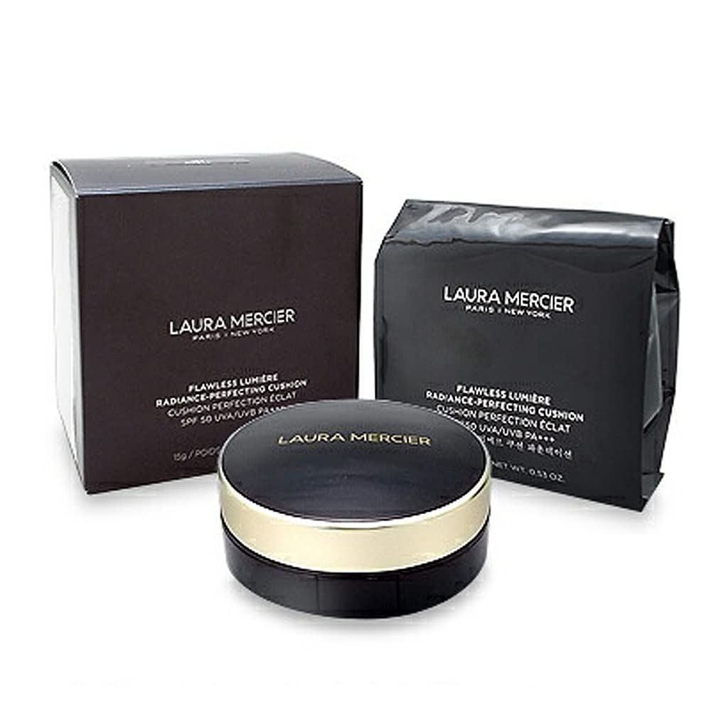 

Laura Mercier Flawless Lumiere Radiance Perfecting Cushion SHELL SPF50/PA++++15g #1C1 [Товар]