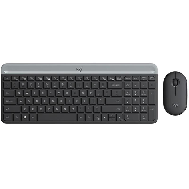 

Logitech MK470 Slim Wireless Keyboard and Mouse Combo