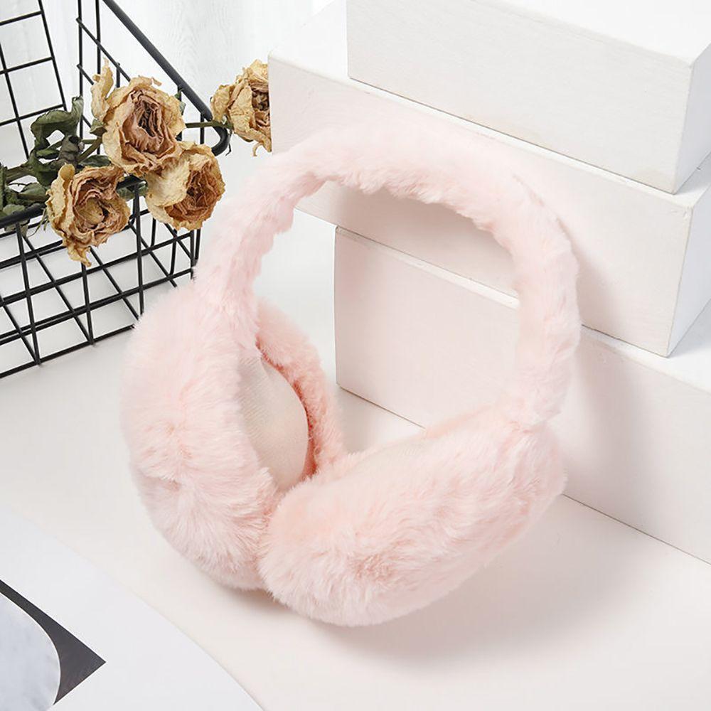 Skiing Female Outdoor Earflap Keep Warmer Adult Earcap Plush Earmuffs Ear Warmers Folding Ear Cover