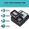 DC18RC Li-ion Battery 3A Charger for Makita 18V 14.4V BL1860B,BL1850B,BL1840,BL1830,BL1820,BL1415,BL1440 Power Tool Charger