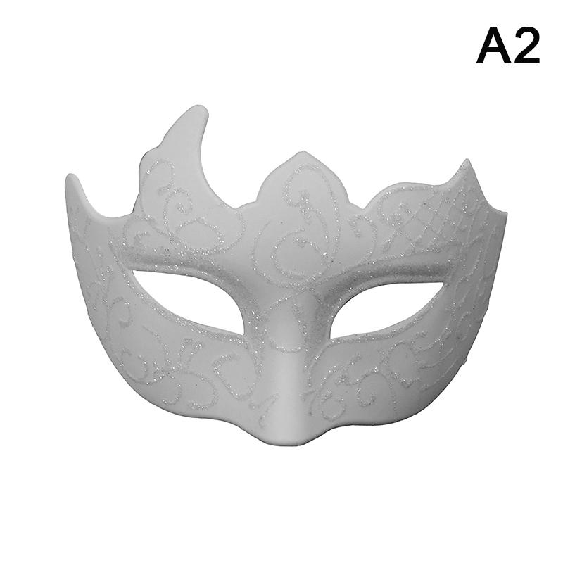 Retro Painted Half Face Masquerade Mask For Women And Men, Venice Mask, Halloween Costume Accessories, Cosplay Party Props
