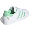 Adidas Superstar White Glory Mint Women Sneakers Cloud-White H03894