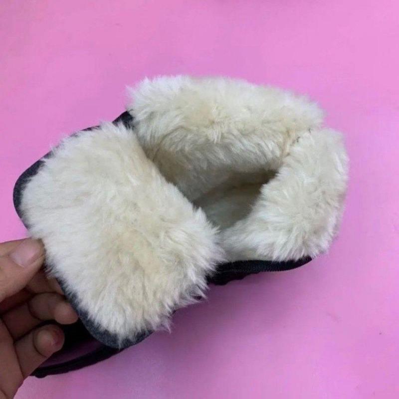 thick-soled Martin boots for women's winter new velvet non-slip warm thick-soled medium tube snow boots for women