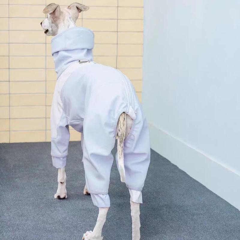 

Winter Dog Clothes Autumn High Collar Dog Coat Warm Windproof Italian Greyhound Whippet Dogs Clothing Autumn Fleece Dogs Coats S