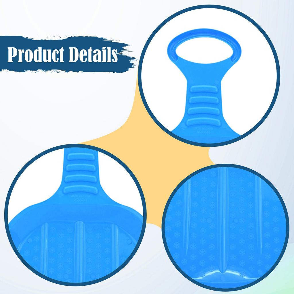 Kids Snow Sled Board Sand Boarding Multifunctional Play Boys Girls Toboggan Gift Larger Sand Sliding Sled Winter Sleigh