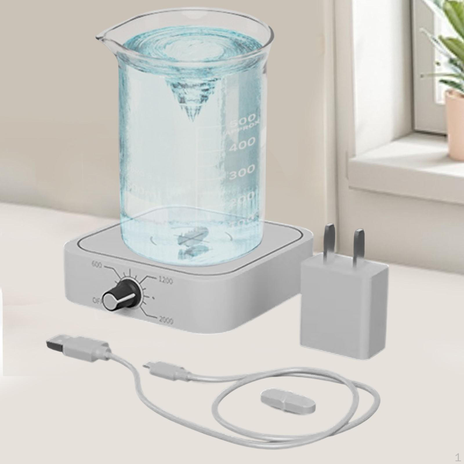 

Магнитная мешалка лабораторная емкостью от 1 л до 1,5 л мощная с кабелем типа C для Charging