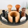 Coffee Tamper Station Coffee Tool Holder Coffee Tamper Station Coffee Utensils Holder Present for Coffee Enthusiasts