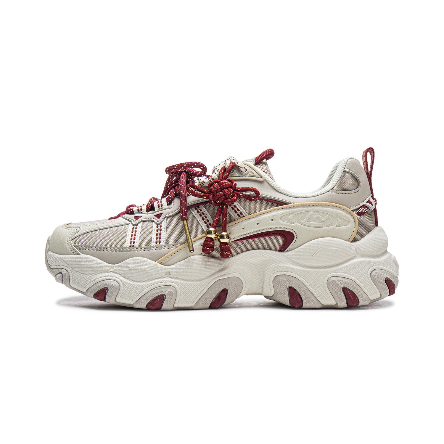 Li Ning Cat Paw Lite3 Низкие Повседневные Кроссовки Женские AGCW004-2 37.5