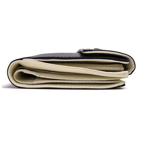 PORTER DOUBLE Double Flap Bifold Wallet X [Porter] 129-06011 (black Orange)