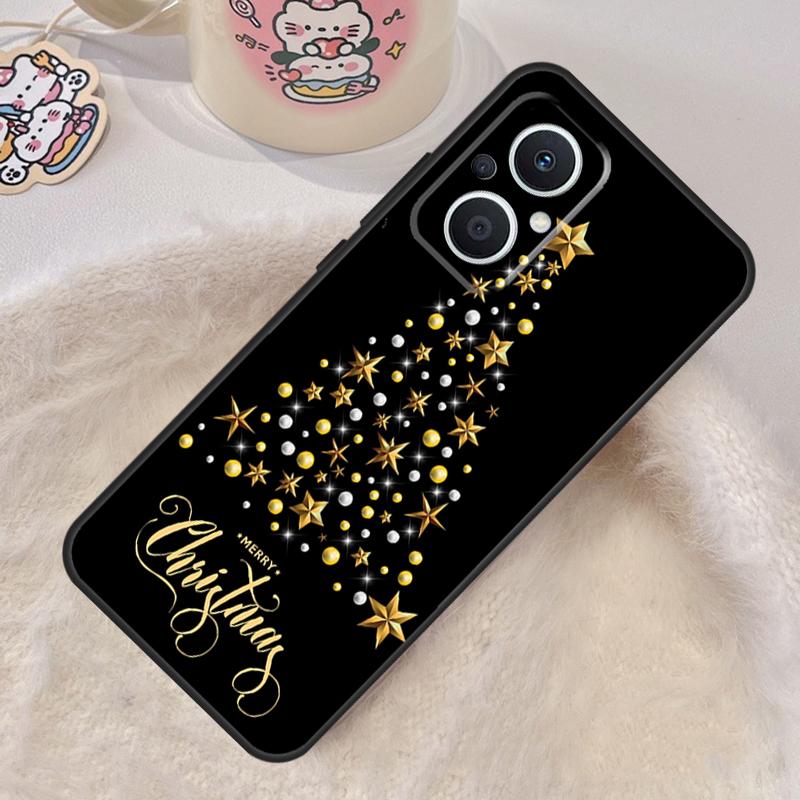 Merry Christmas Tree Case For OPPO Reno 5 Lite 4 6 7 8 10 Pro 8T 4Z 5Z OPPO Find X3 Lite X2 Neo X5 X6 Pro Cover