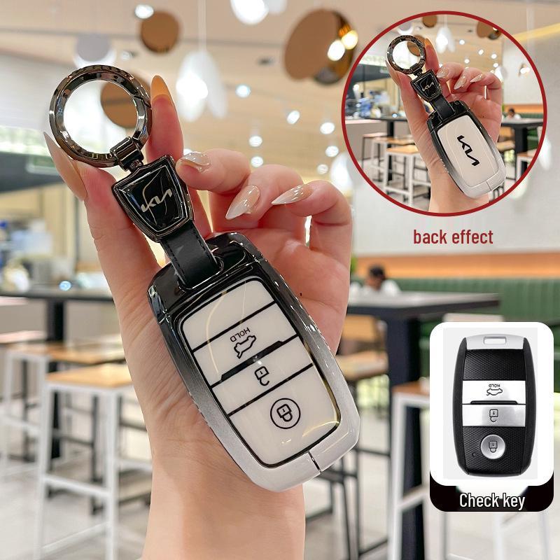 Kia Huanchi KX3/K4/KX5/KX7 2023 Intelligente Metall-Autoschlüsselhülle