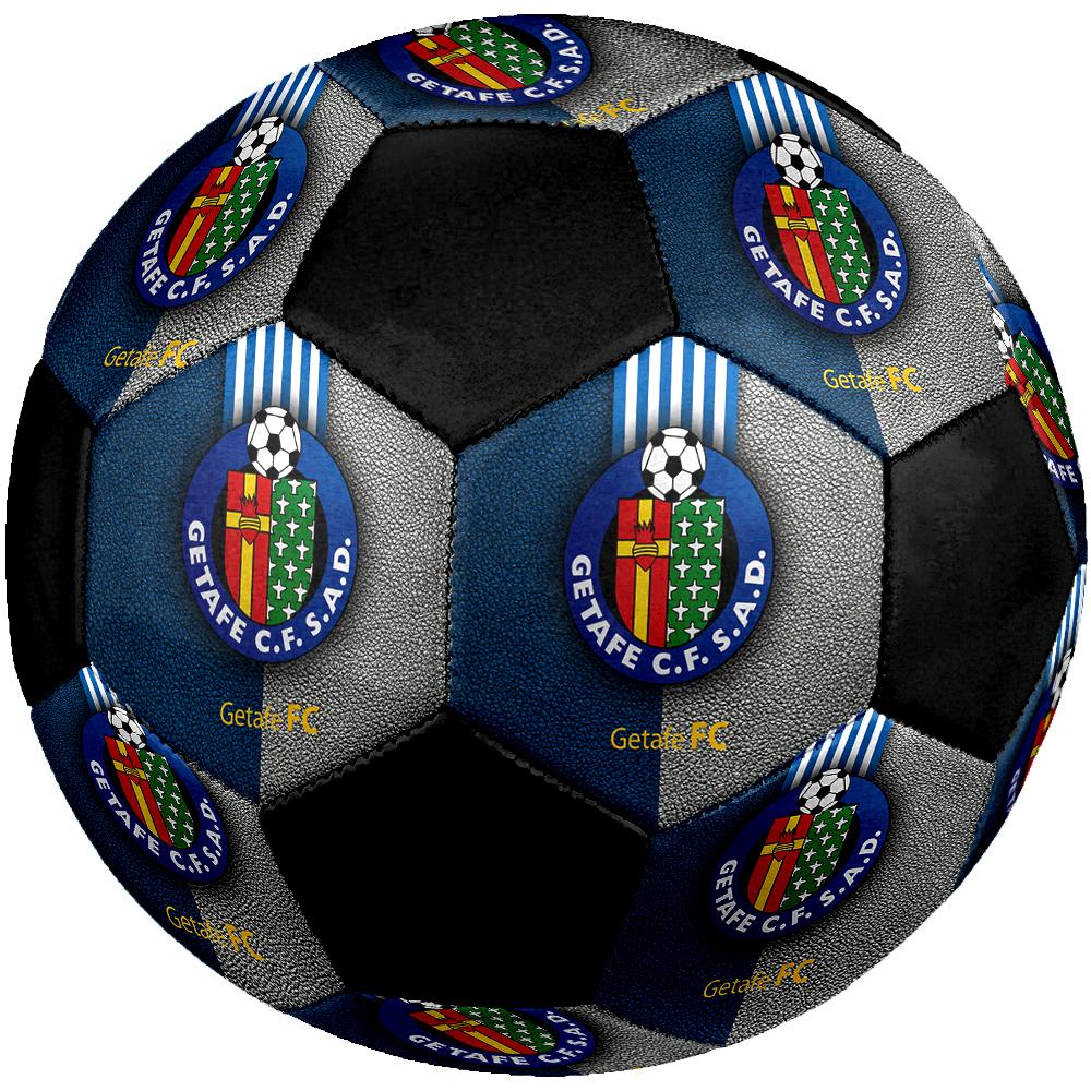 SIZE 5 Getafe CF Soccer Ball Colorful All Ages Machine Stitched PVC Competition Ready Durable High-Bounce
