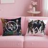 Game w-Watch Dogs 2 Pillow Case Comfort Sofa Bed Silky Elegant Invisible Zipper Custom Decorative Cushion Cover