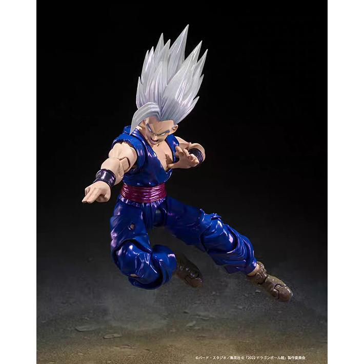 In Stock Shipping Bandai Shf Son Gohan (Beast) Sdcc--Exclusive Edition Dragon Ball Super Super Hero Model Toys Gifts