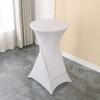 80*110CM(Durchmesser*Höhe) Cocktailtischbezüge Runde Stretch-Spandex-Tischbezüge Stoff, entworfen für DJ Bar Party Bankett Hochzeit