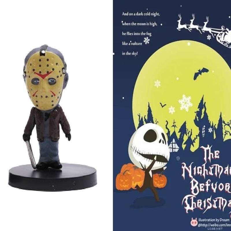 Plastic/resin Material Halloween Horror Night Of The Bride Ghost Doll Figurine