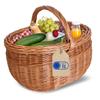 Picnic Basket - CREATIVE HOME - Creative Home - Wicker Artisanal - Natural Brown - Removable Strings