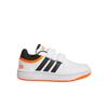 Adidas Hoops 3.0 Synthetic Leather Fabric Comfortable Fashion Versatile Durable Waterproof Low Top Kids Basketball Shoes Kids Sneaker IG6106