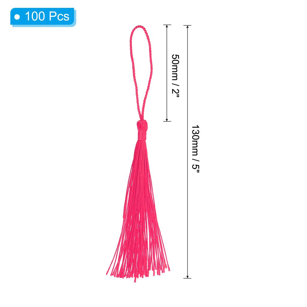 10/100Pcs Blank Sublimation Metal Bookmark Rectangle Book Marks Page Markers Mini Handmade Bookmark Tassels for Book Lover Gifts