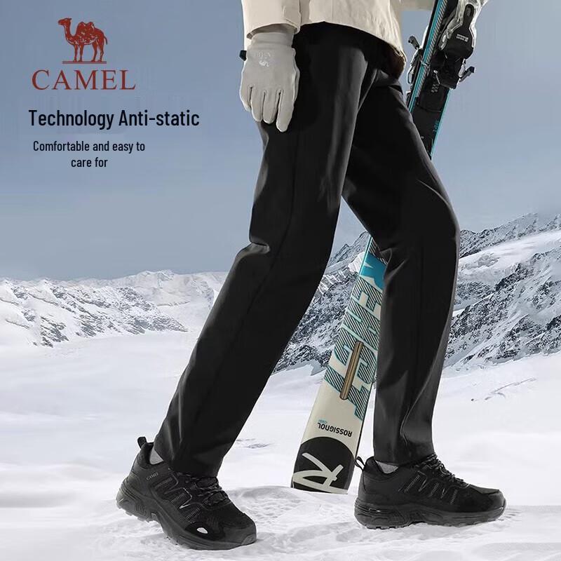 CAMEL Fleece Lined Softshell Outdoor Pants