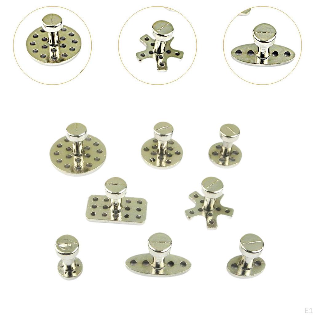 Auto Dents Repair Tool Sliding Hammer Tabs Different Sizes Metal Pulling for Plate