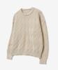 VTWO Daily Washable Soft Argyle Knit_Cream