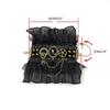 Steampunk Ruffled Lace Fake Sleeve Wrist Cuffs Halloween Arm Warmer Bracelet