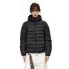 Winter neue gerippte Daunenjacke mit Kapuze dünnes Oberteil verdickt leicht wattierte Jacke Jacke lockere warme Innenjacke