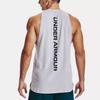 Under Armour Casual Breathable Basketball Sports Quick-Dry Lightweight Knitted Vest Men tops Gray 1361901-012