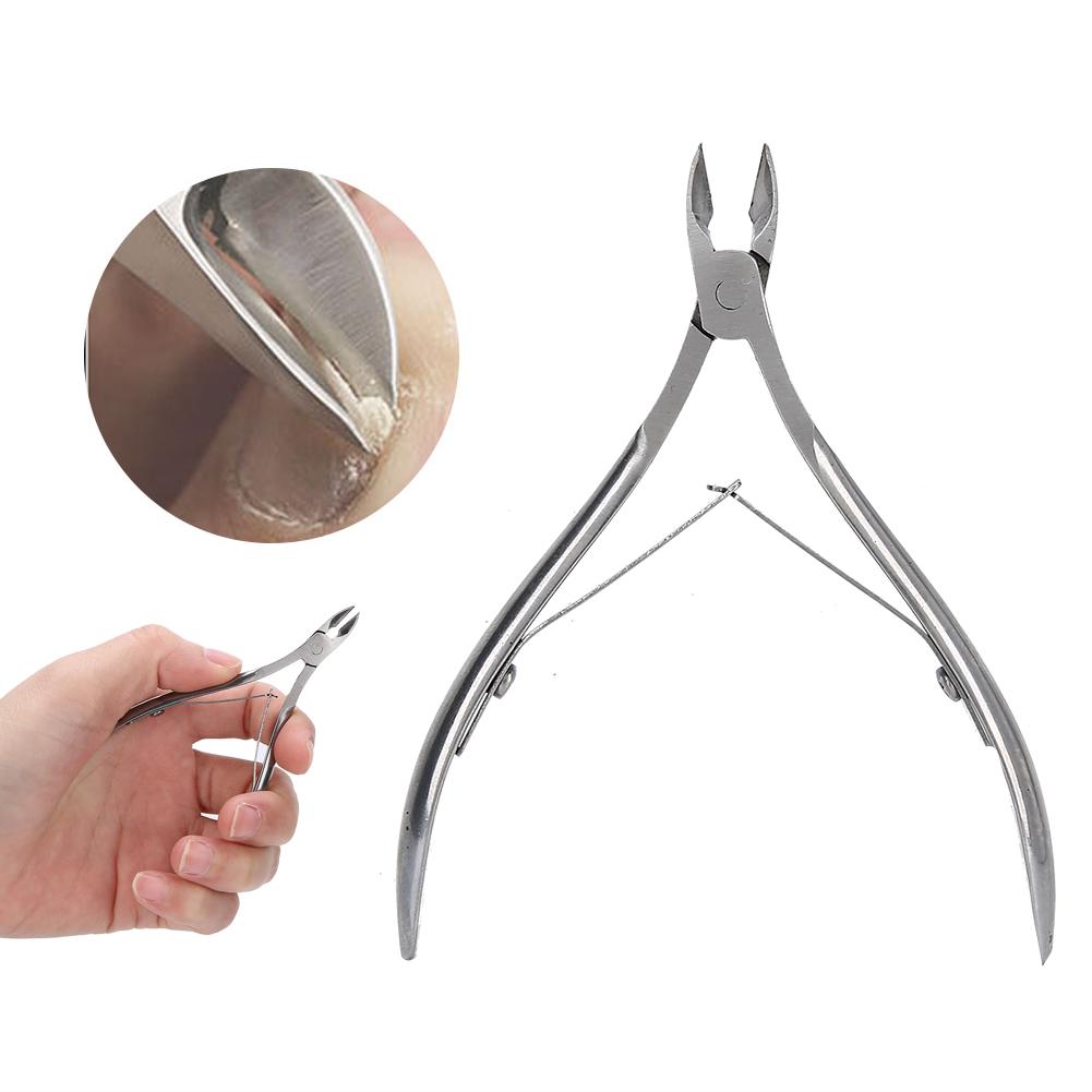 3pcs Manicure Tool Set Nail Polishing Trimming Dead Skin Scissors Nail File Steel Pusher