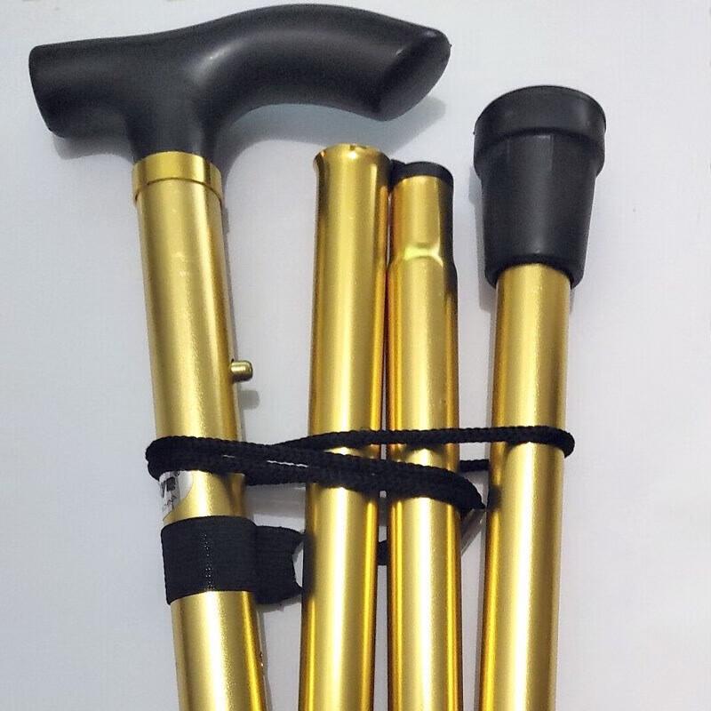 Kedenor Aluminum Alloy Adjustable Folding Walking Stick
