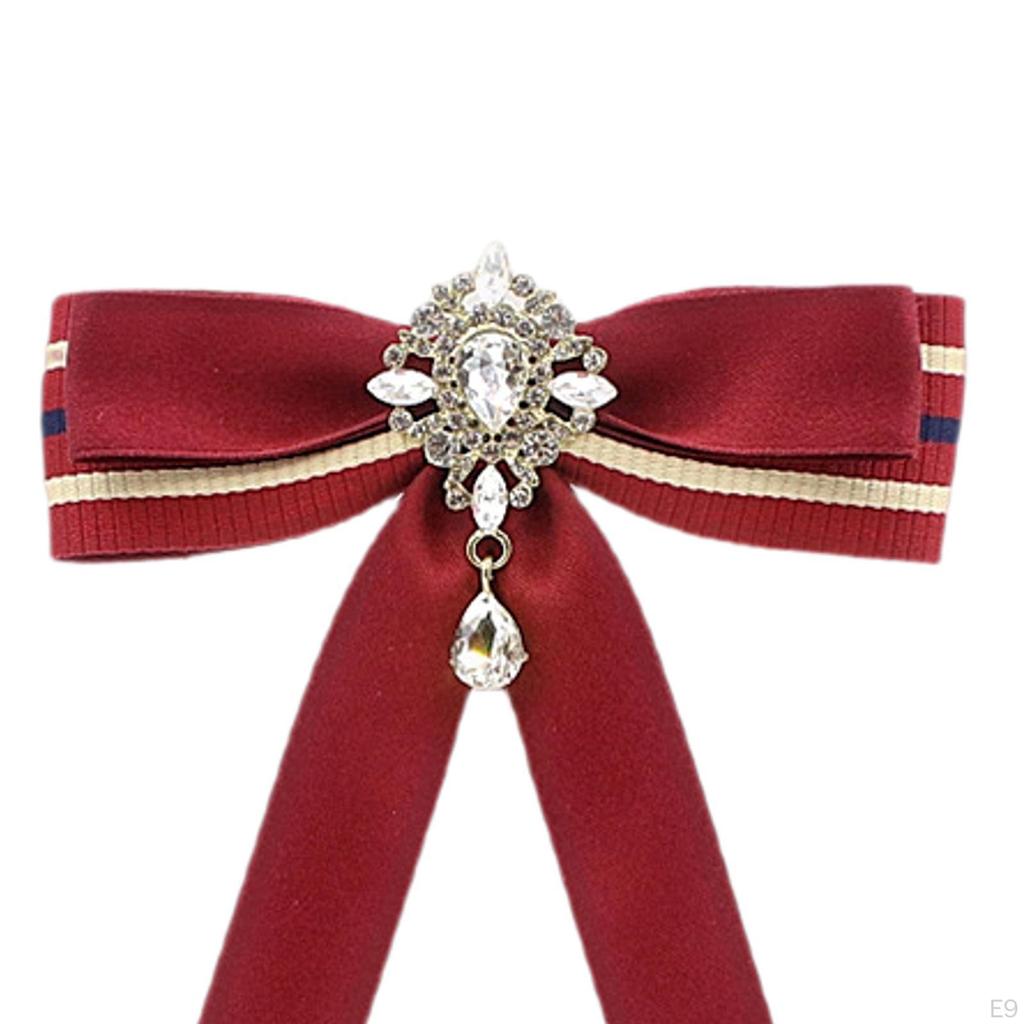 Broche Ruban Nœud Papillon Nœud Chemise Cravate Épingle pour Costume