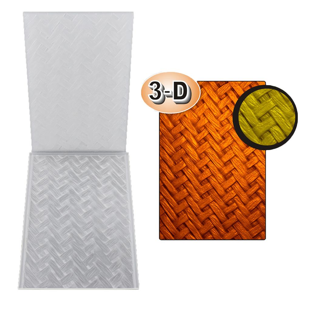 3d Embossing Folder Background Plastic Flower Stencil for Scrapbooking DIY Album Card Making Clay Jewelry Craft Decor